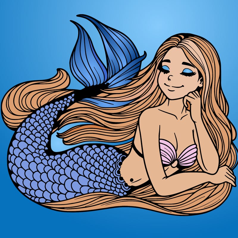 mermaid realistic
