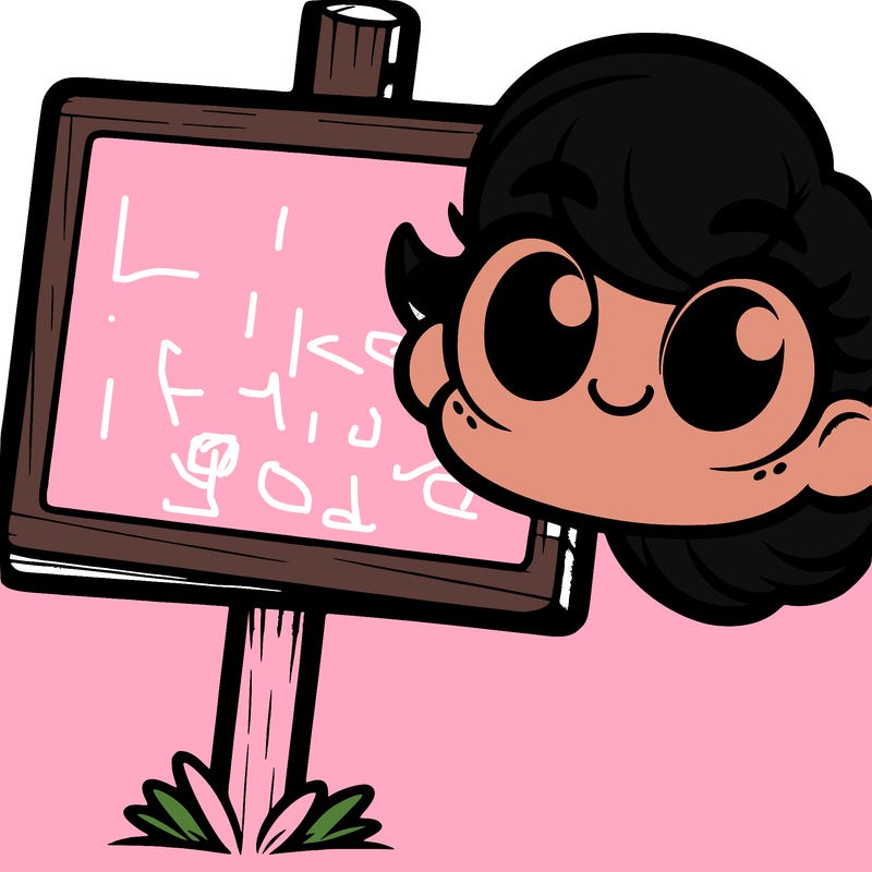 blank sign