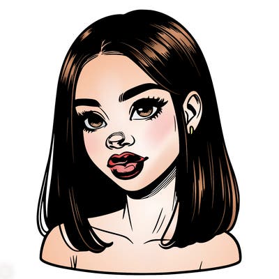 realistic black girl