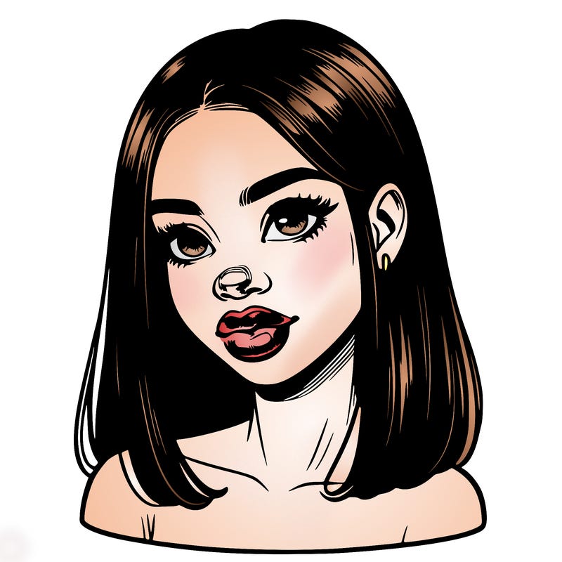 realistic black girl