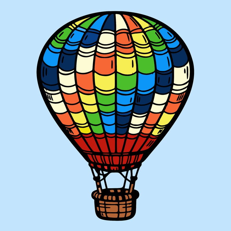 hot air balloon