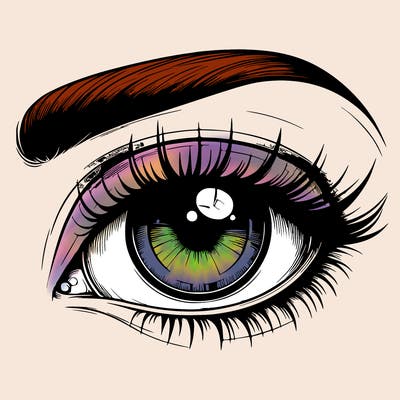 realistic eye