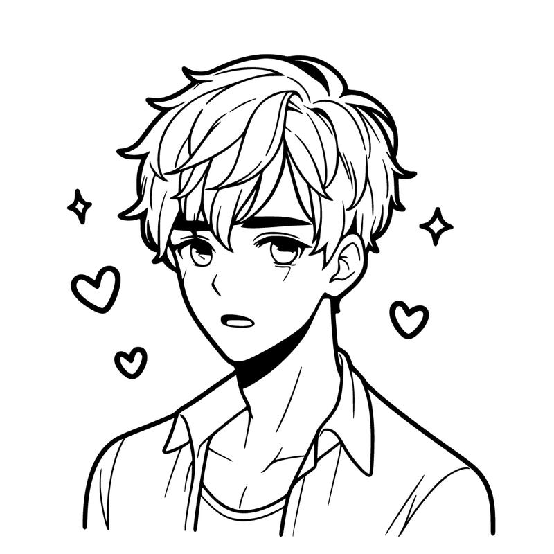 hot cute realistic teenage boy