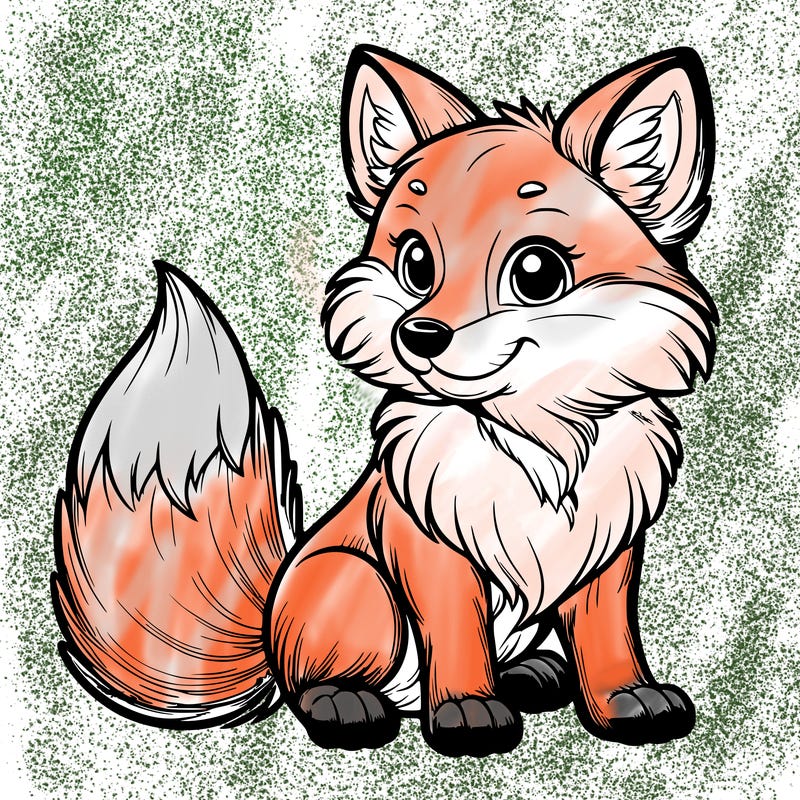 realistic fox