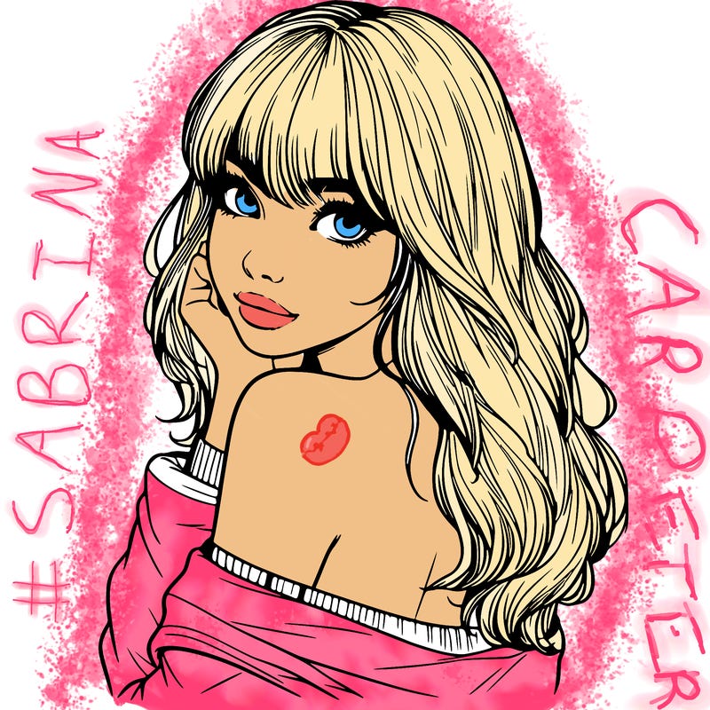 realistic girl with bangs looking over her shoulder