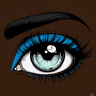 realistic eye
