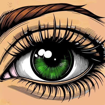 realistic eye