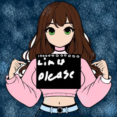 girl holding a blank sign in a long sleeve crop top