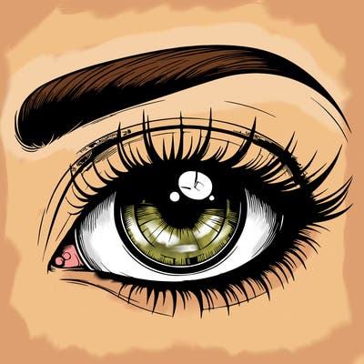 realistic eye