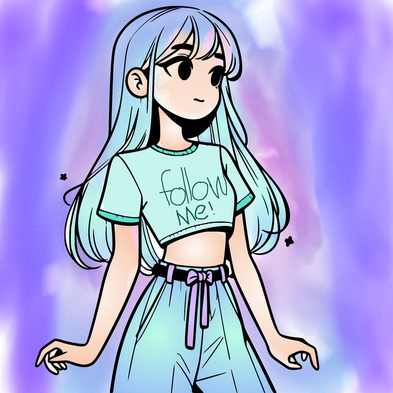 girl in a cute crop top