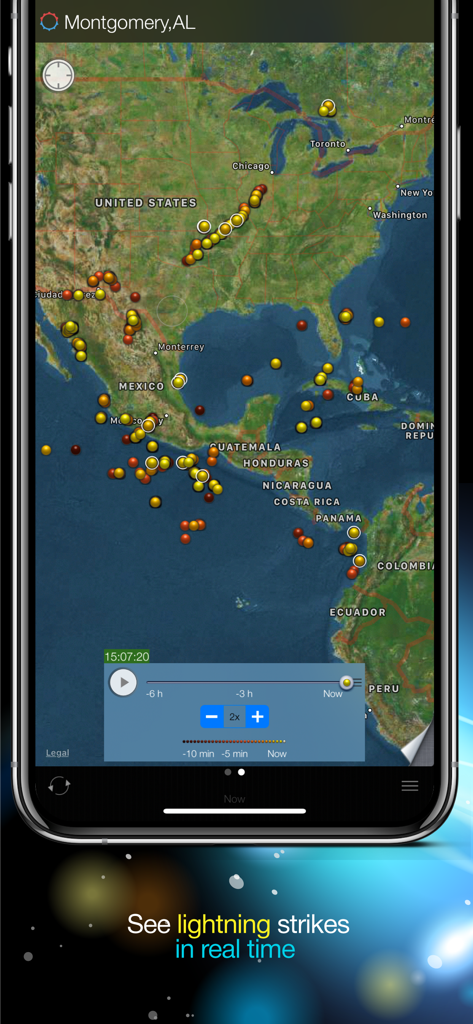Lightning Tracker - Weather App | MWM