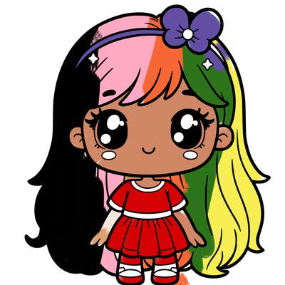 girl cartoon