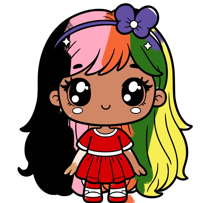 girl cartoon