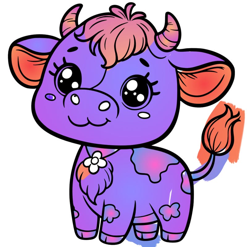 cute cow