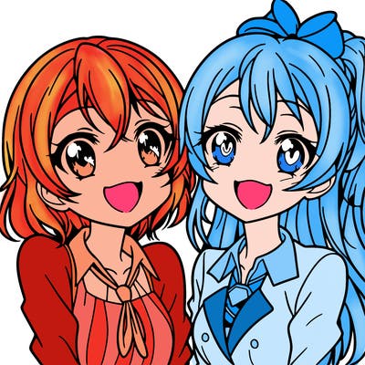 two anime girls