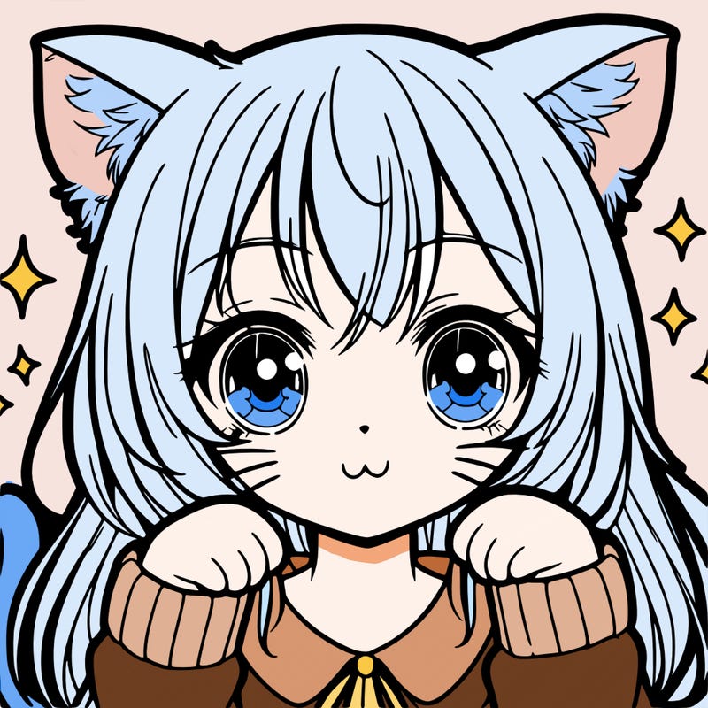 cat anime girl