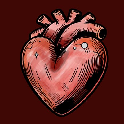 realistic heart