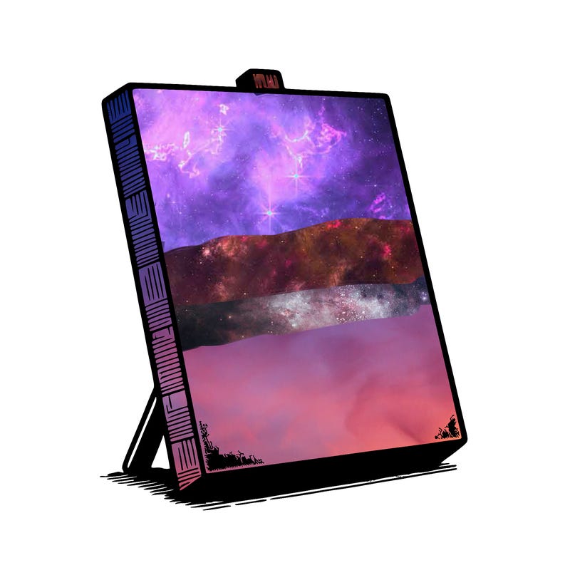 blank canvas realistic