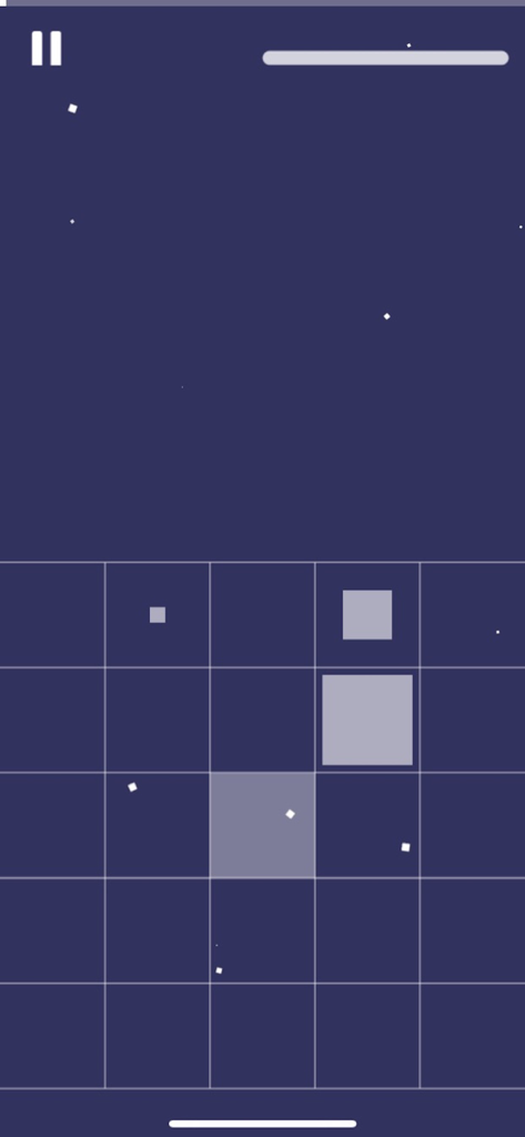 IOSU rhythm game gameplay in five by five keys mode