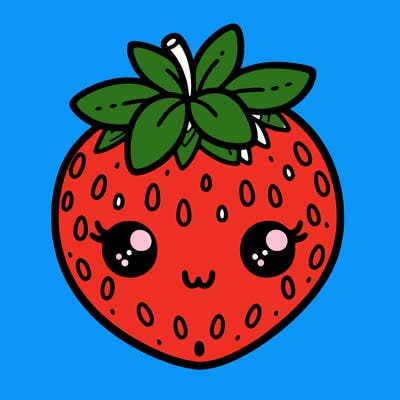 cute strawberry
