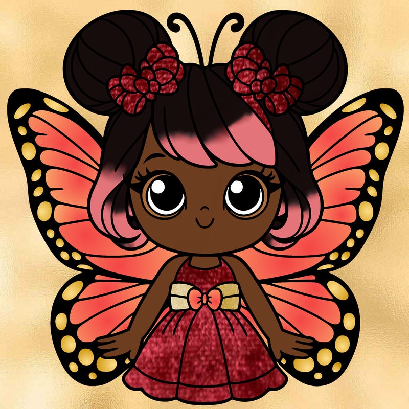 butterfly girl