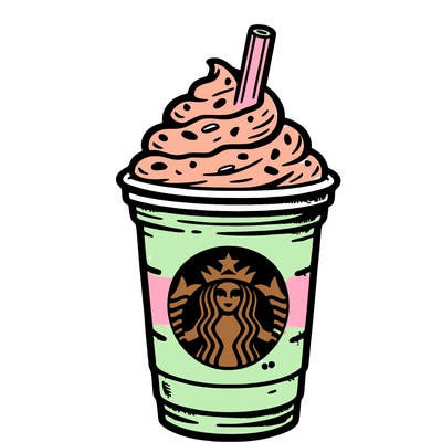 starbucks, frappuccino