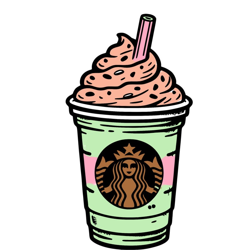 starbucks, frappuccino
