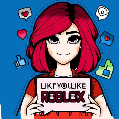realistic girl saying like if you like roblox