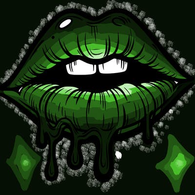 lips that look realistic and drip
