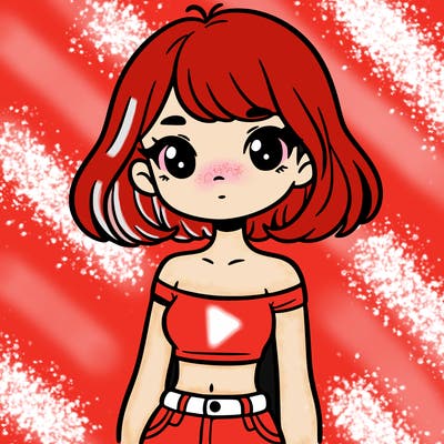 girl in a cute crop top