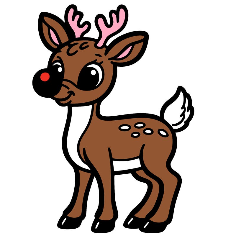 rudolph the reindeer with the big red nose