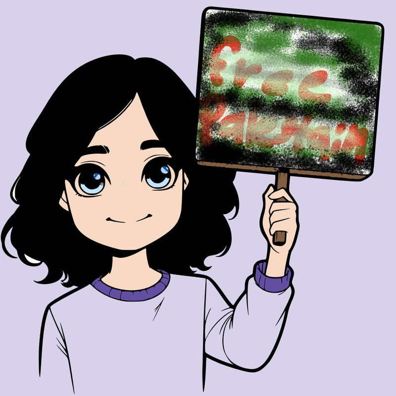 realistic girl holding up a sign