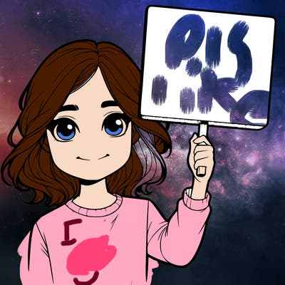 realistic girl holding up a sign