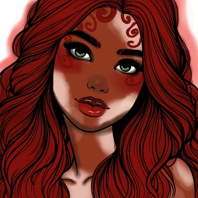 beautiful realistic girl