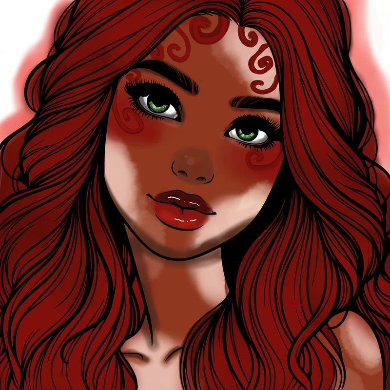 beautiful realistic girl