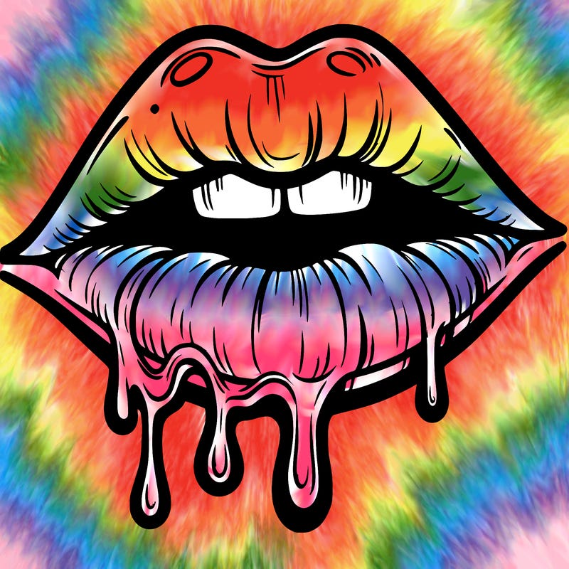 lips that look realistic and drip