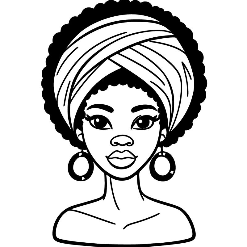 african woman