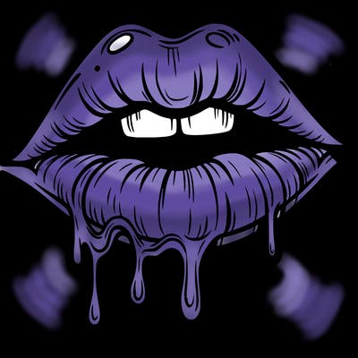 lips that look realistic and drip