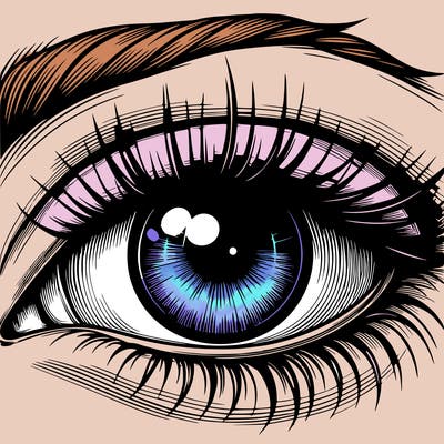 realistic eye