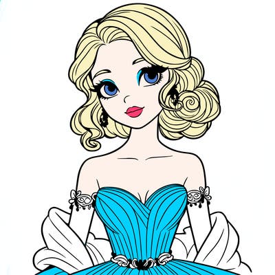 a pretty elegant lady