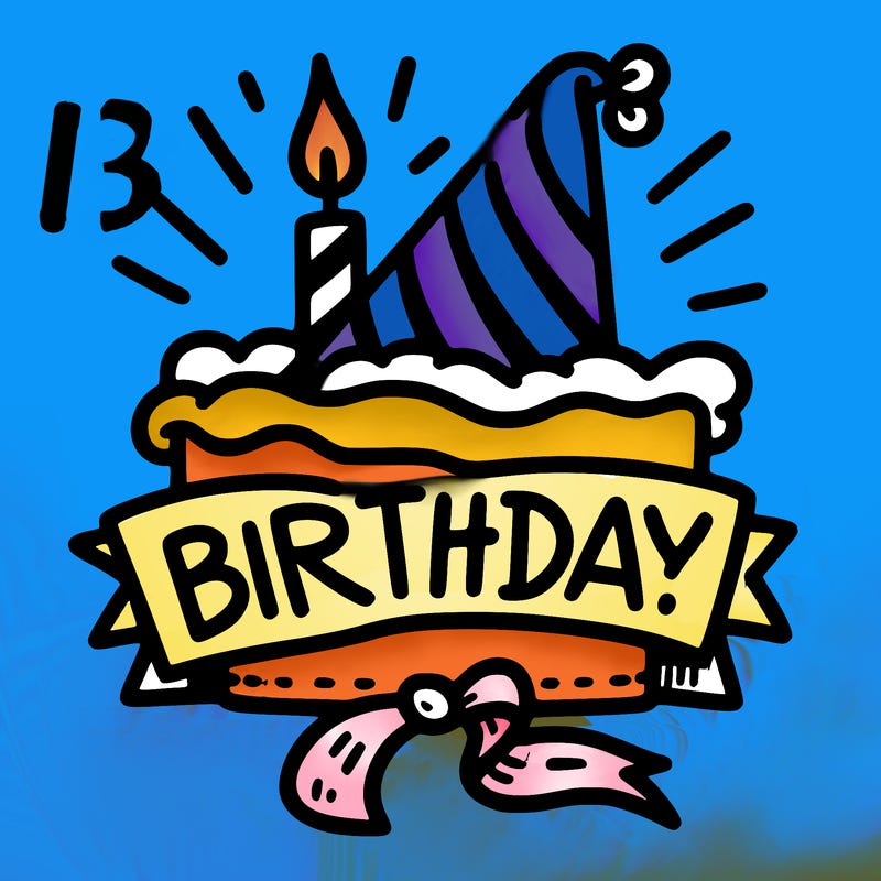birthday sign