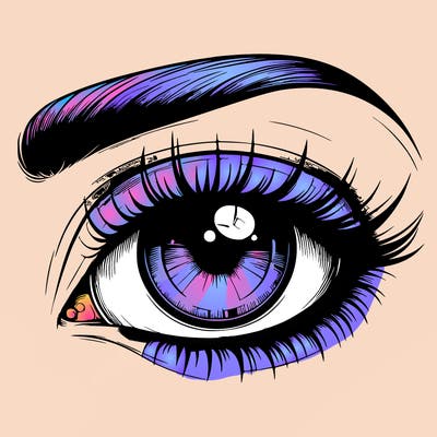 realistic eye