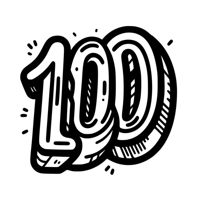 100