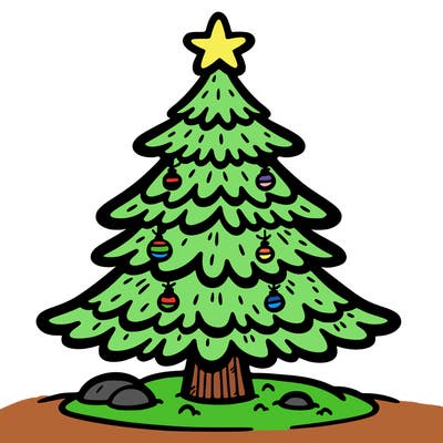 simple christmas tree