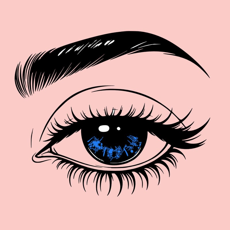 eye closed realistic