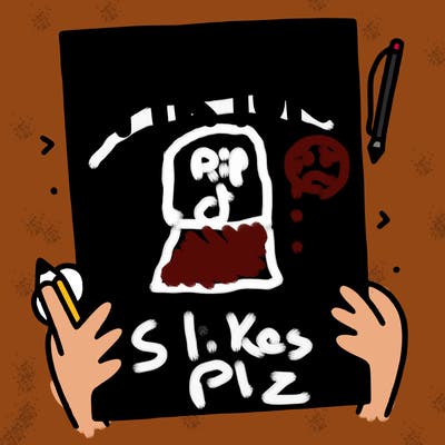 give me a blank paper with the word tiktok on top