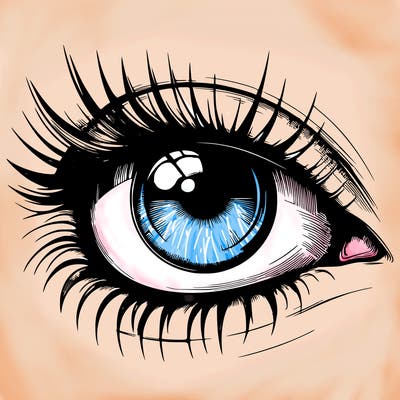 realistic eye