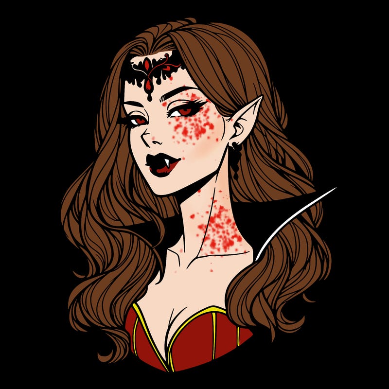 realistic vampire queen