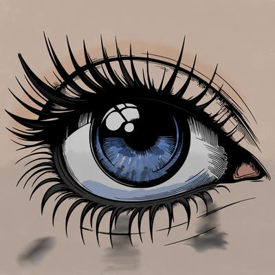 realistic eye