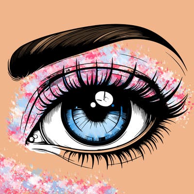 realistic eye